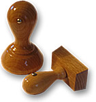 Holzstempel